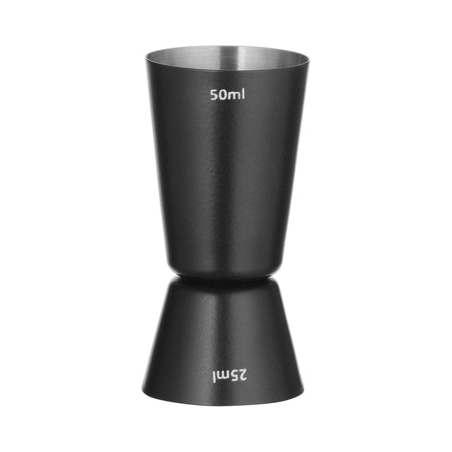 Jigger black, Bar up, Black, o40x(H)85mm