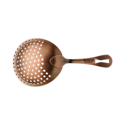Julep Strainer, Antique Copper, 165mm