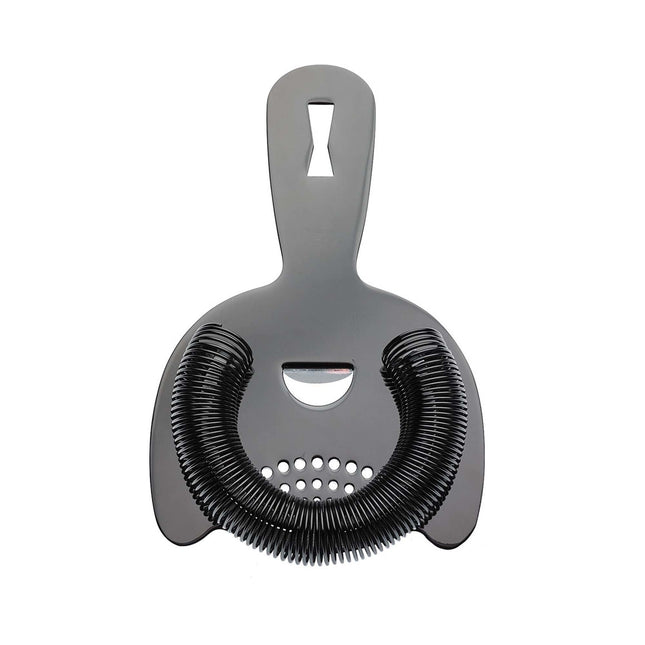 Heavy-Duty Spring Bar Strainer, Black, 150mm