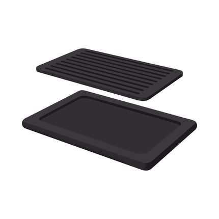 Madeira Black bread cutting board 530x325 mm