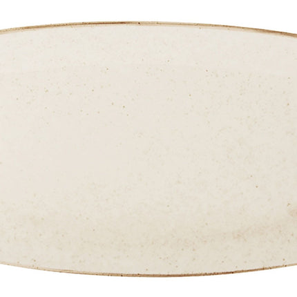 Sand rectangular dish, 310x180mm