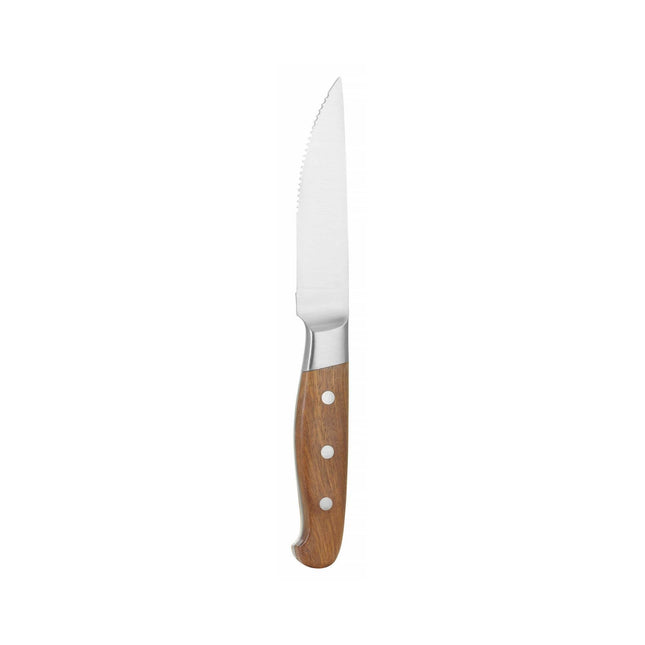 Steak knife 260mm, set of 6 in giftbox,  ROSE WOOD