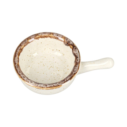 Sand mini dish with handle, 60mm
