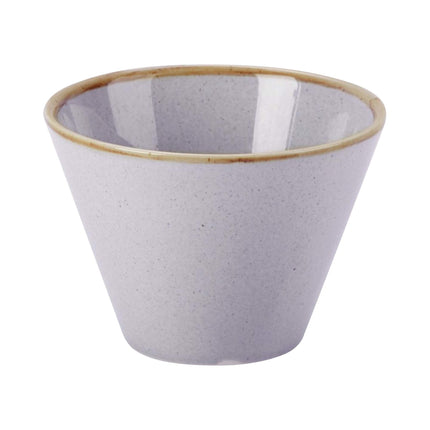 Ashen conical bowl, 100mm
