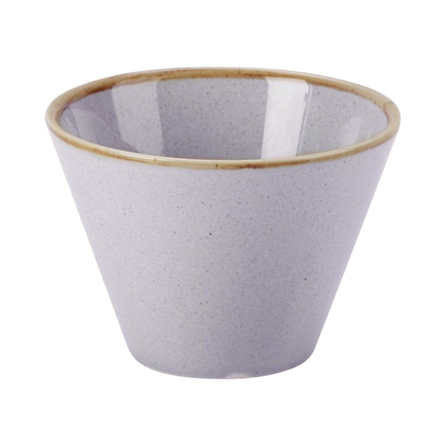 Ashen conical bowl, 100mm