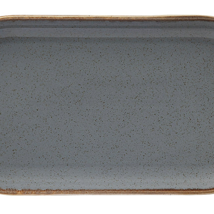 Stone oval platter, 300x150mm