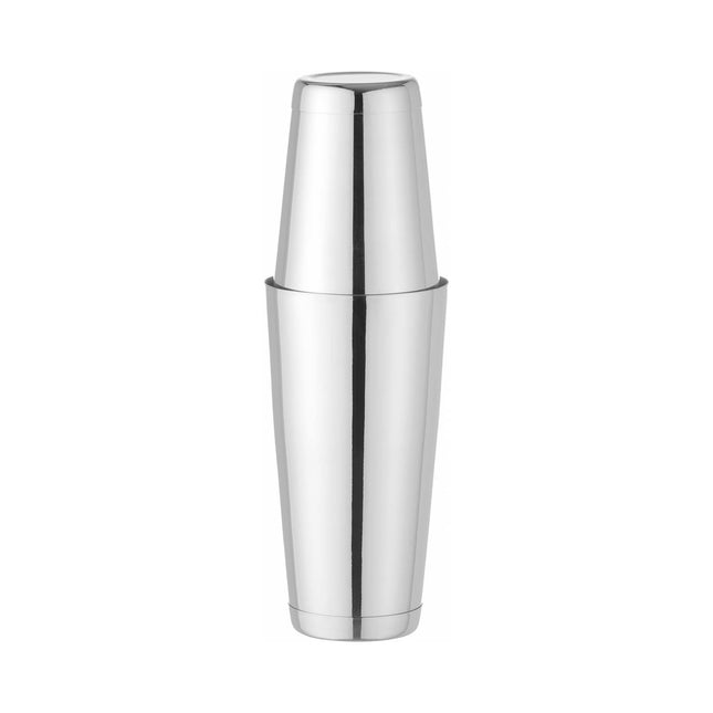 Tin-on-Tin Boston shaker, Bar up, 0,8L, ø90mm