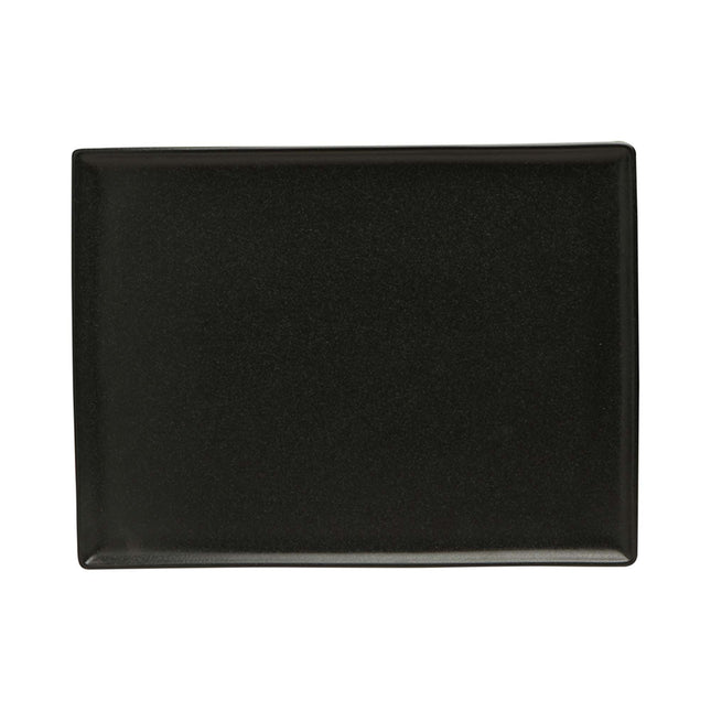 Coal rectangular tray, 350x260mm