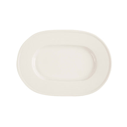 Line oval platter, 250mm