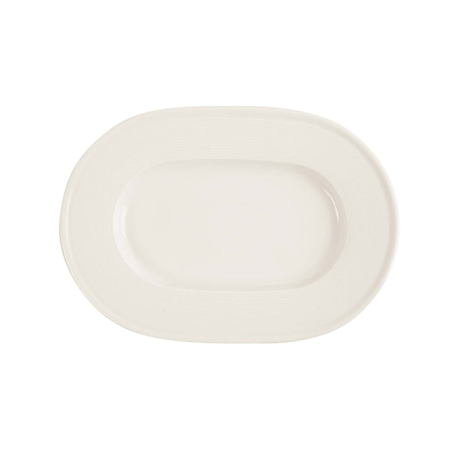 Line oval platter, 250mm