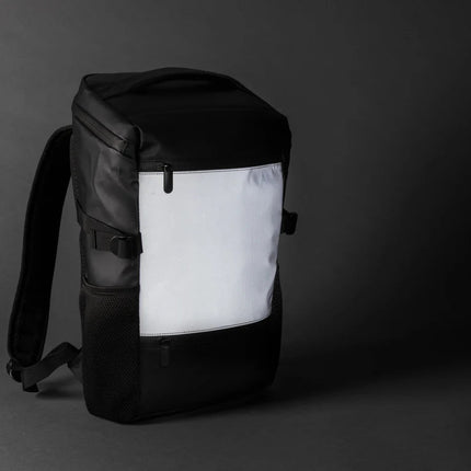 PU high visibility easy access 15.6" laptop backpack - hospitality