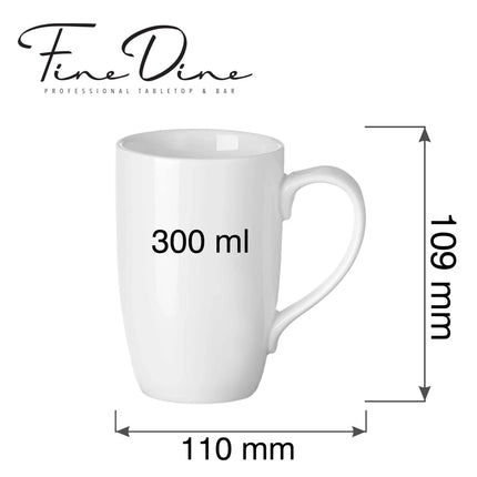 Pure Bianco elegant mug, 300ml - hospitality