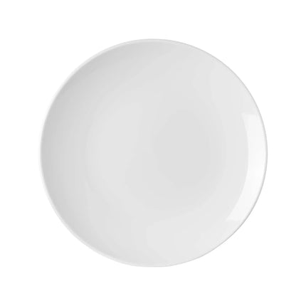 Pure Bianco flat plate without rim, 180mm - hospitality