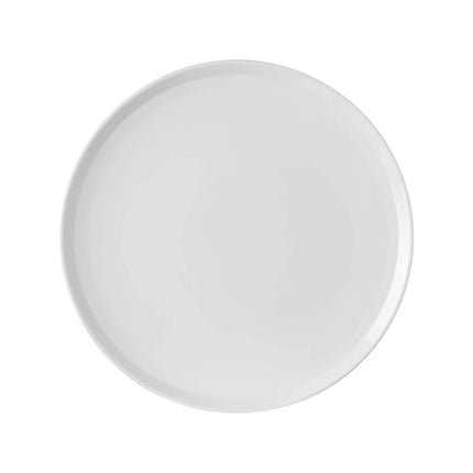Pure Bianco plate with high rim, 210mm - hospitality