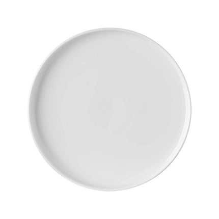 Pure Bianco plate with high rim, 250mm - hospitality