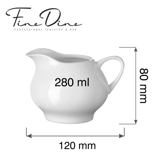 Pure Bianco sauce boat, 280ml - hospitality