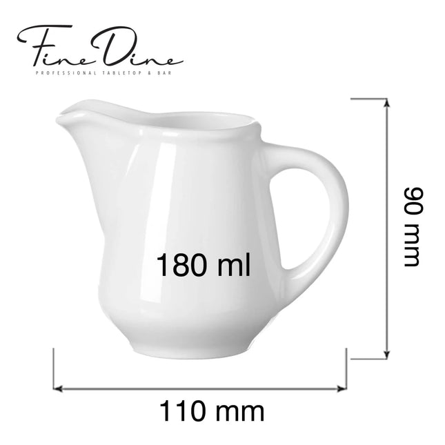 Pure Crema Crema Milk Jug, 180ml - hospitality