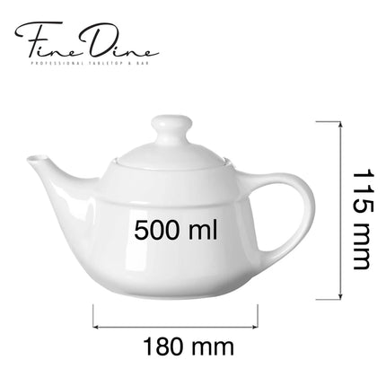 Pure Crema Crema Teapot, 500ml - hospitality