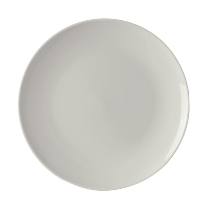 Pure flat plate without rim, 180mm - hospitality
