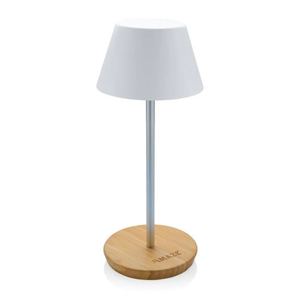 Pure Glow RCS usb-rechargeable recycled plastic table lamp - hospitality