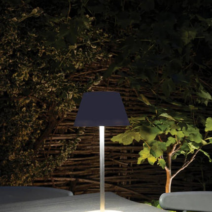 Pure Glow RCS usb-rechargeable recycled plastic table lamp - hospitality