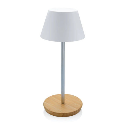 Pure Glow RCS usb-rechargeable recycled plastic table lamp - hospitality