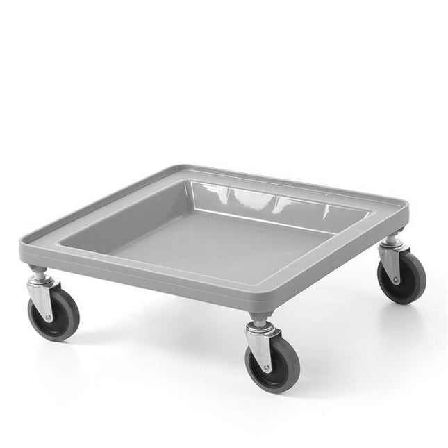 Rack dolly without handle, 500x500x(H)180mm - hospitality