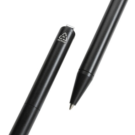 RCS certified recycled aluminium pen - hospitality