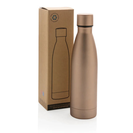 RCS Recycled stainless steel solid vacuum bottle - hospitality