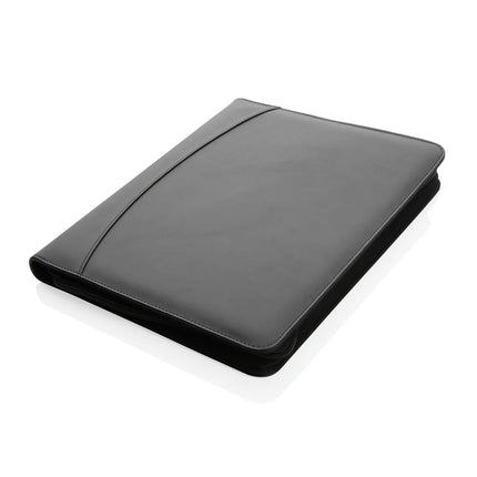 RCS rPU deluxe tech portfolio with zipper - hospitality