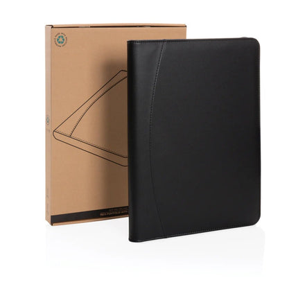 RCS rPU deluxe tech portfolio with zipper - hospitality