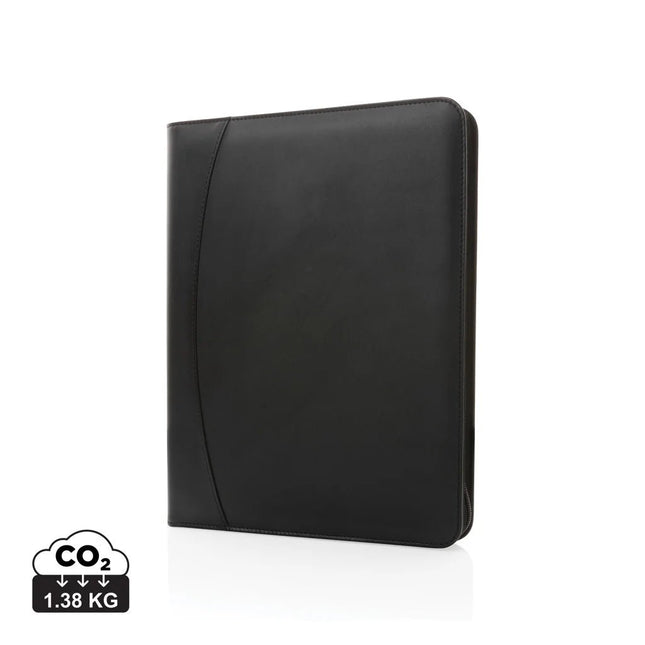 RCS rPU deluxe tech portfolio with zipper - hospitality