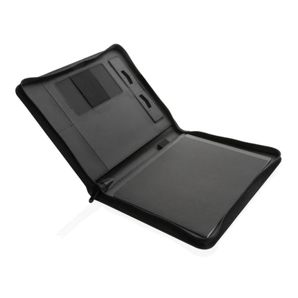 RCS rPU deluxe tech portfolio with zipper - hospitality