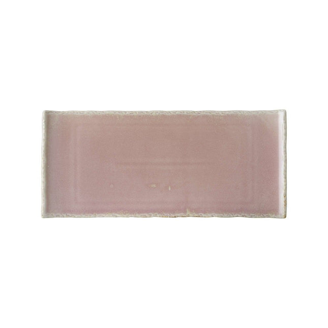 Rectangular plate Rosa, 340x150 mm - hospitality