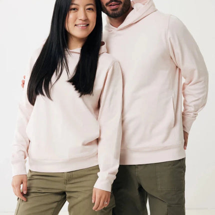 Recycled cotton hoodie with sidepockets - hospitality