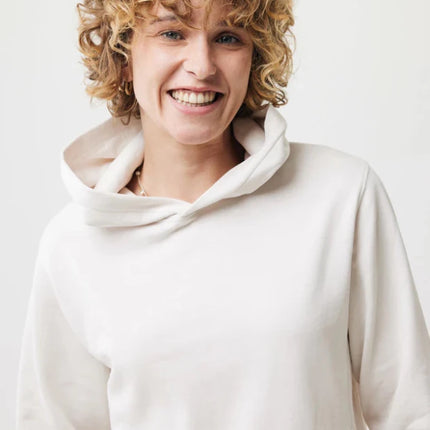 Recycled cotton hoodie with sidepockets - hospitality