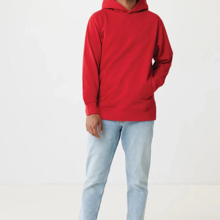 Recycled cotton hoodie with sidepockets - hospitality