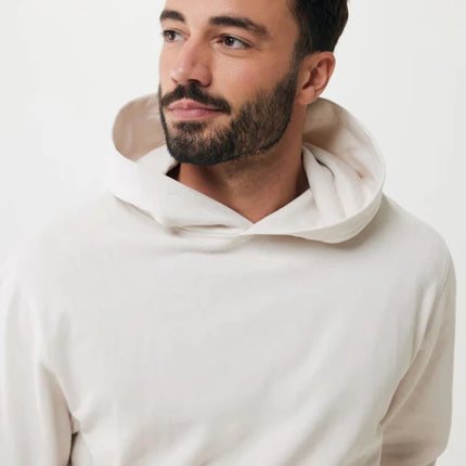 Recycled cotton hoodie with sidepockets - hospitality
