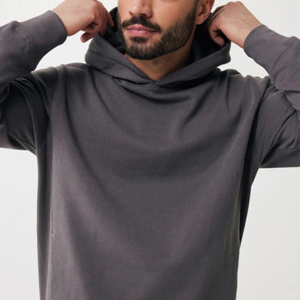 Recycled cotton hoodie with sidepockets - hospitality