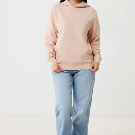 Recycled cotton hoodie with sidepockets - hospitality