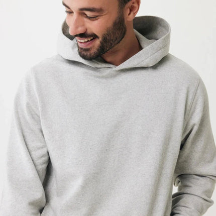 Recycled cotton hoodie with sidepockets - hospitality