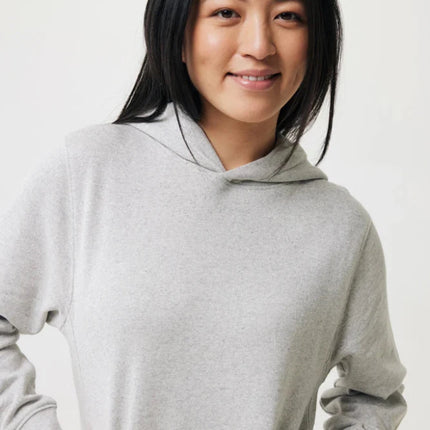 Recycled cotton hoodie with sidepockets - hospitality