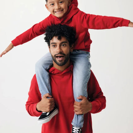 Recycled cotton hoodie with sidepockets - hospitality