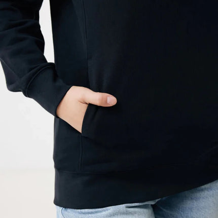 Recycled cotton hoodie with sidepockets - hospitality