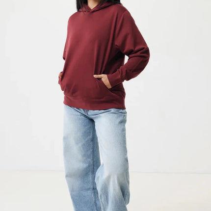Recycled cotton hoodie with sidepockets - hospitality