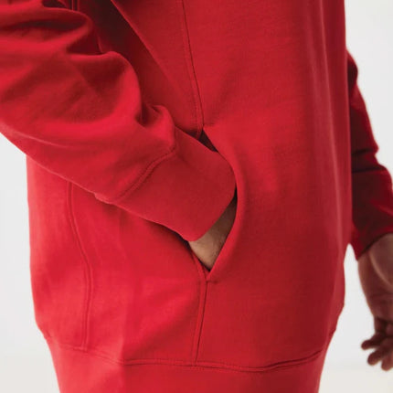 Recycled cotton hoodie with sidepockets - hospitality