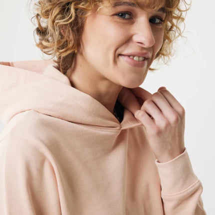 Recycled cotton hoodie with sidepockets - hospitality