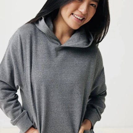 Recycled cotton hoodie with sidepockets - hospitality