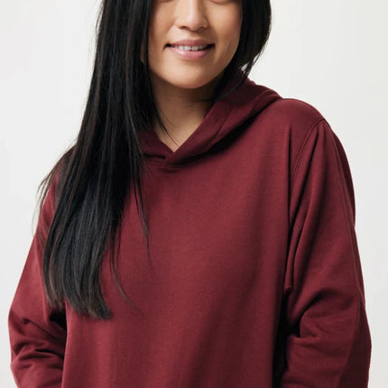 Recycled cotton hoodie with sidepockets - hospitality