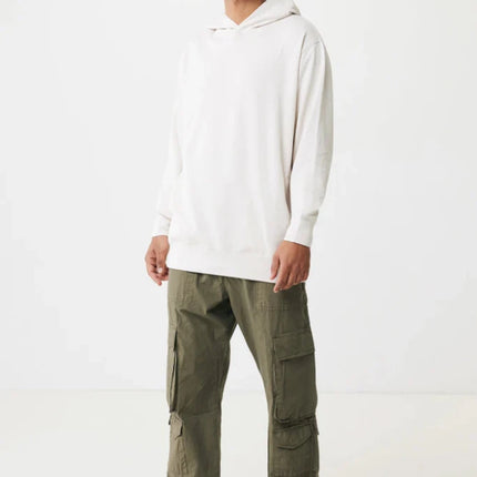 Recycled cotton hoodie with sidepockets - hospitality